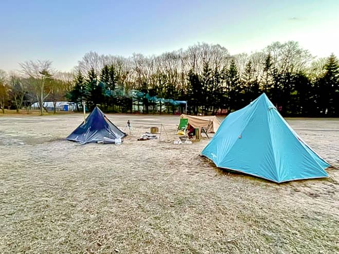 2つのソロテント