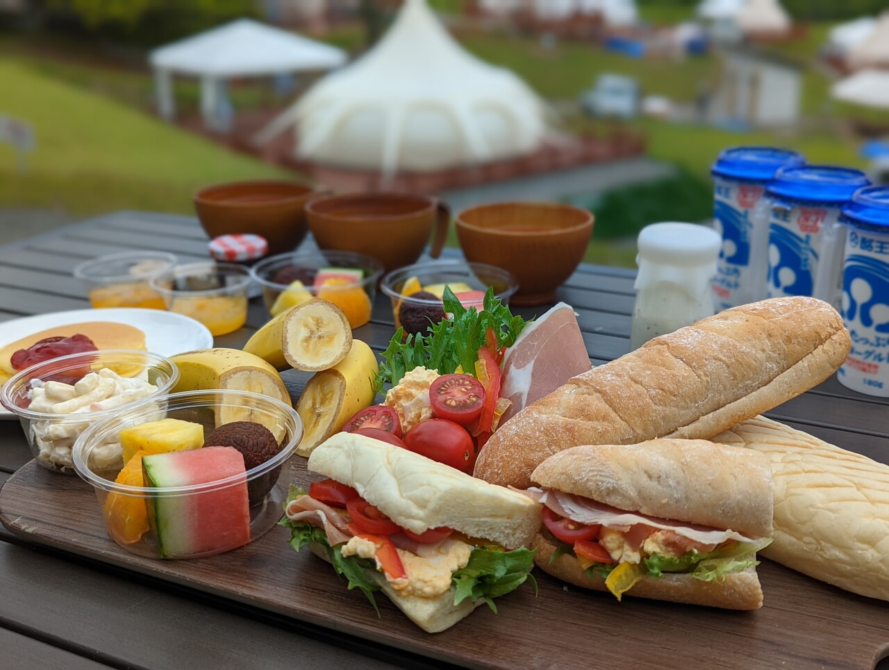 ハワイアンズ朝食