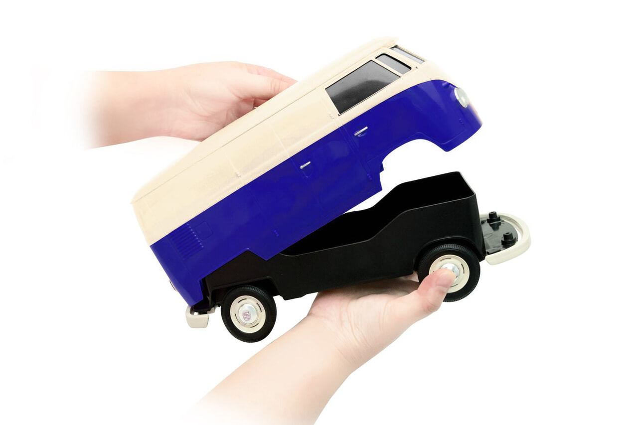 フォルクスワーゲンバス型ティッシュケース2