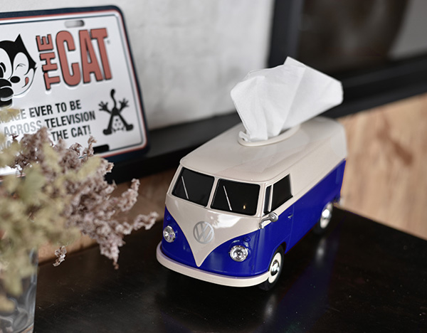 フォルクスワーゲンバス型ティッシュケース3