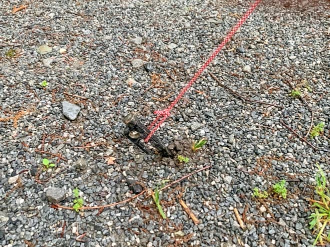 ペグの刺さり具合は？