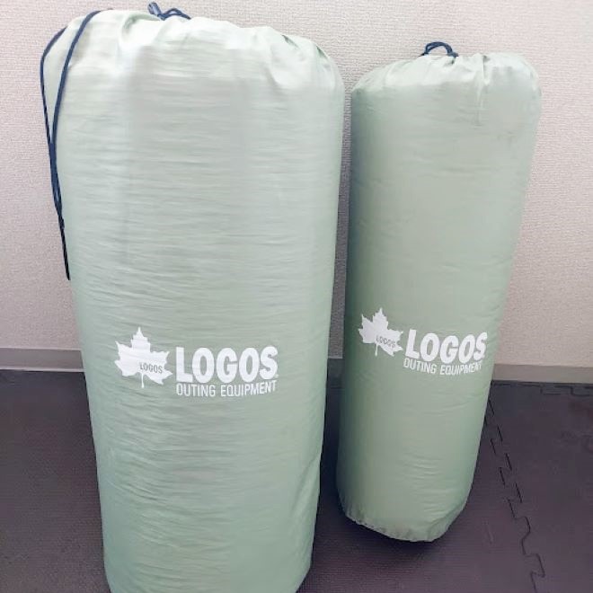 ロゴス 55セルフインフレートマット・SOLO & DUO