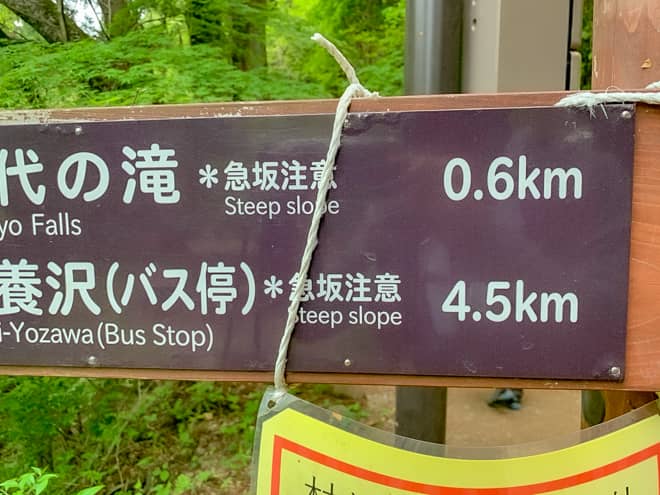 案内板が不親切