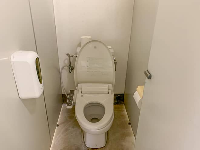 洋式便座にはウォシュレット