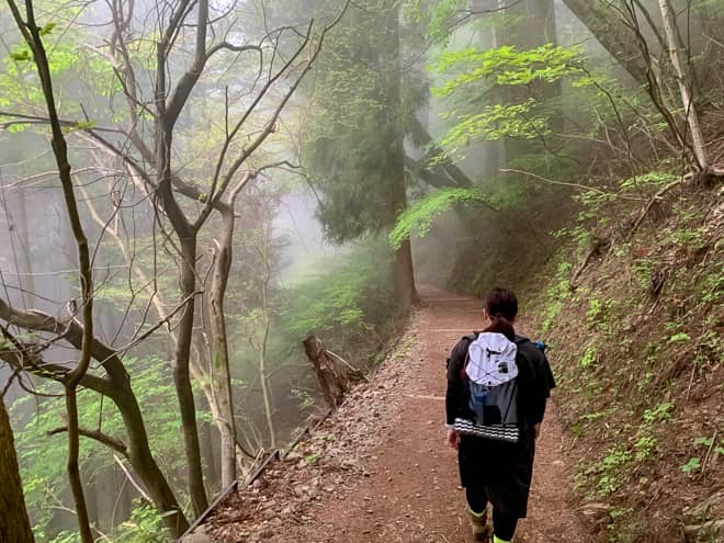 長尾平分岐→天狗岩