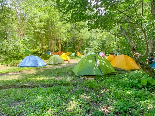 「見晴キャンプ場」のサイトレビュー