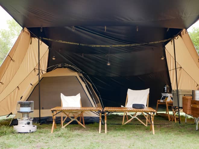 カンガルーテントinヘリノックス