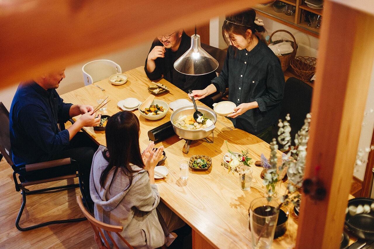 スノーピークHOME&CANPバーナーの使用イメージ