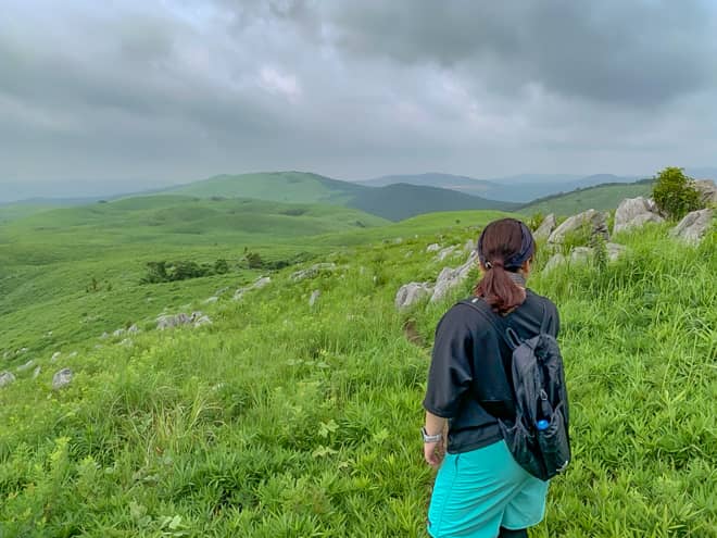 ハイカーが少なく、ゆっくりと楽しめる