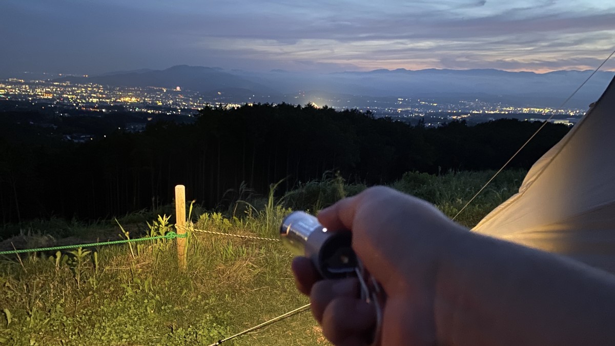 フラッシュライト明るさ-1