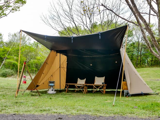 ヘリノックス跳ね上げ