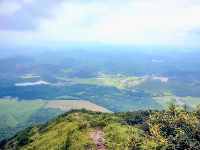 三瓶山からの景色