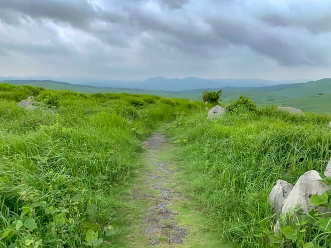 冠山→北山（途中で断念）→長者ヶ森駐車場