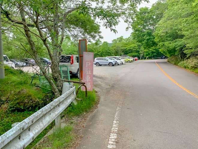 大沼を眺めながら歩いていると