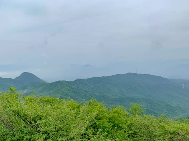 展望台からは榛名山、浅間山、谷川岳