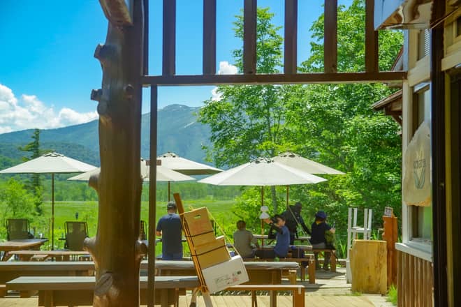 山小屋が充実している