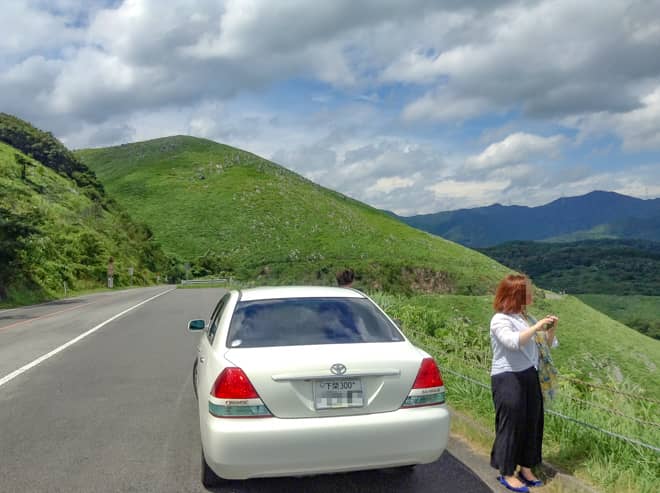 歩くのはちょっとという方はドライブコースがオススメ