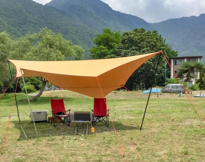 設営を簡素化しすぎてあわや大事故