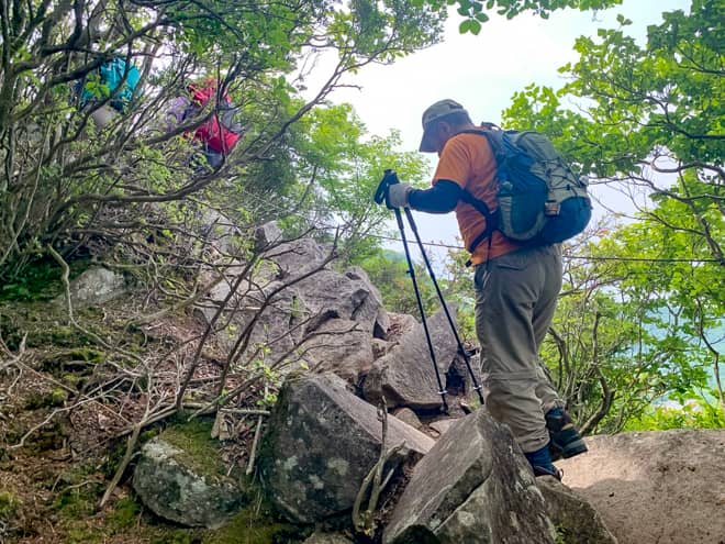 赤城山は登山者が大変多く