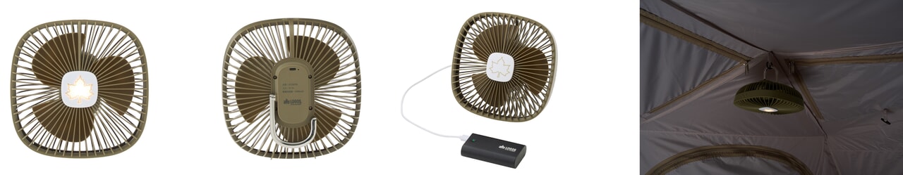 野電 蓄電式 扇風機_12