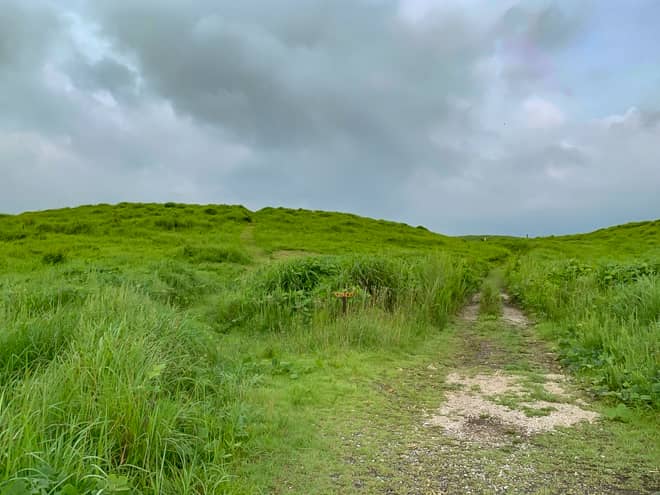 長者ヶ森コースは途中で何度も分岐があり