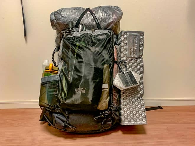 「LOST CREEK UL 40」は、ウェイビング