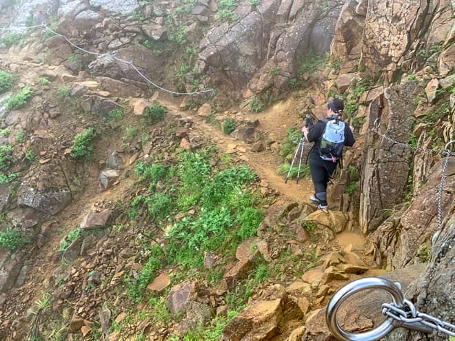 ここは那須岳全体で一番注意が必要な場所です