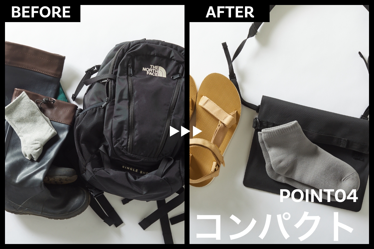 ウォータープルーフソックス_５