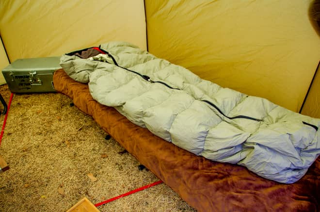 シュラフ・キャンプマット