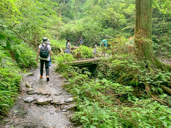 大山橋が見えてきました