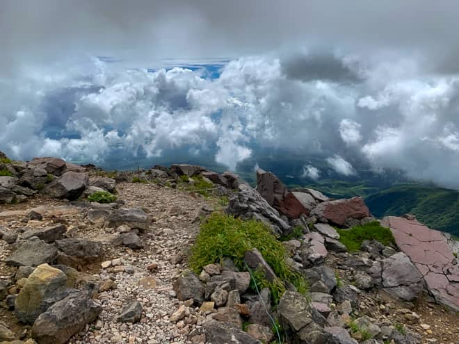 天気が良いと那須高原を一望できるのですが