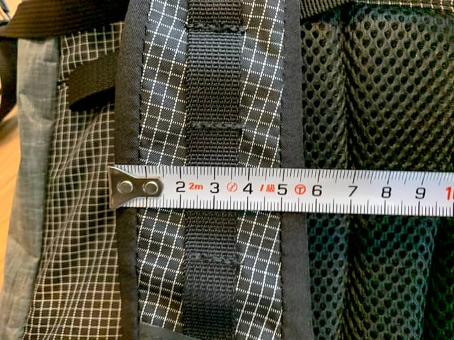 幅も5.5センチ程度と