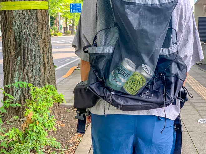 普段使いでもフロントのビックポケット