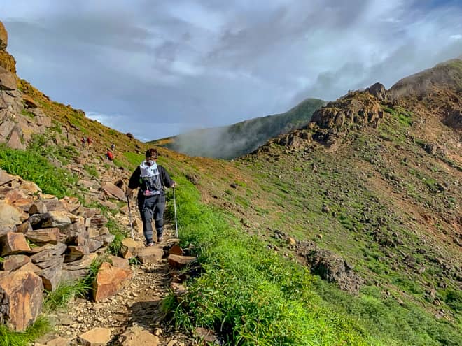 迂回路を抜けると