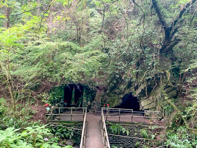 途中に、弘法大師の伝説がある