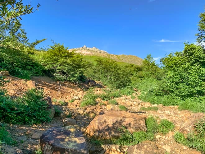 15分ほど歩くと景色が開けてきます