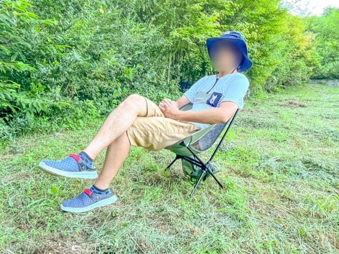 BROOKS GROUND CHAIRの座り心地をチェック