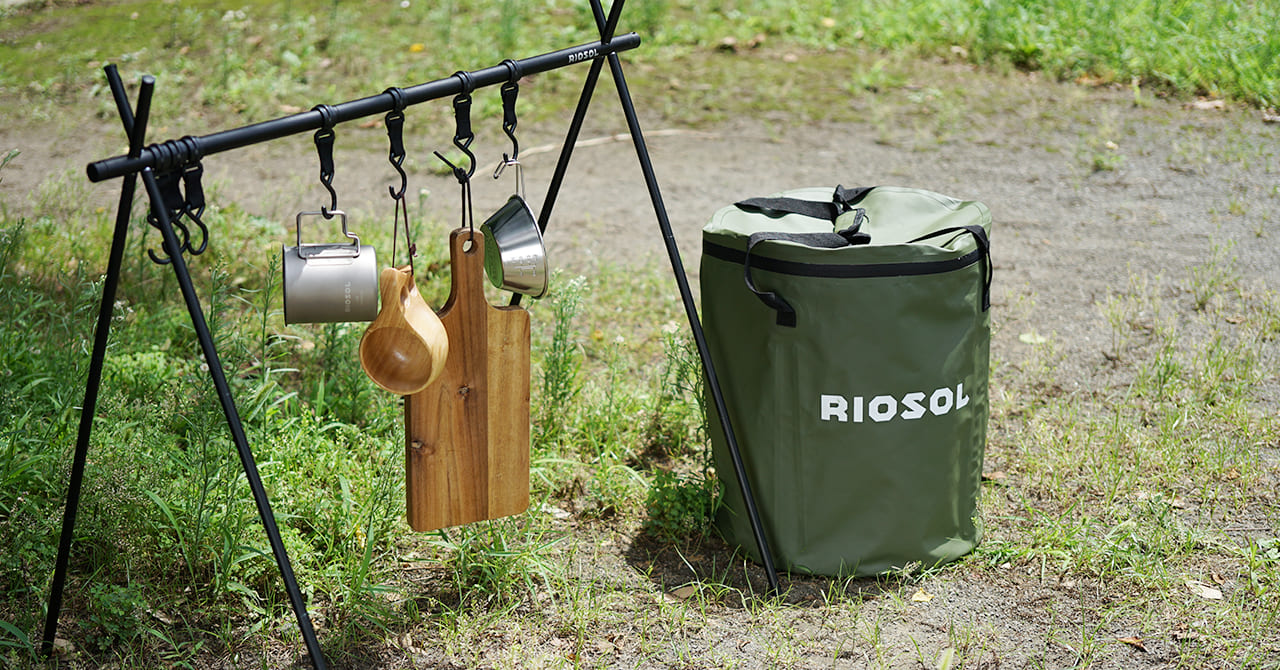 RIOSOL キャンピングソフトバケツ_8
