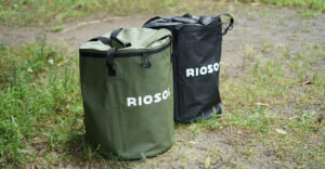 バケツやゴミ箱、収納ケースとしても使える「RIOSOL キャンピングソフトバケツ」が新登場