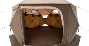 約3分で簡単設営！居住性抜群の大型テント「どんぐりPANELドーム」シリーズが新発売