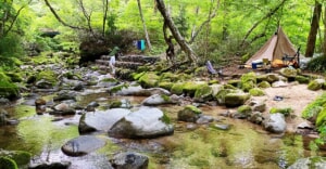 茨城「小滝沢キャンプ場」夏でも涼しく川遊びができる予約不要の無料キャンプ場を紹介