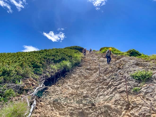 いよいよ山頂でしょうか