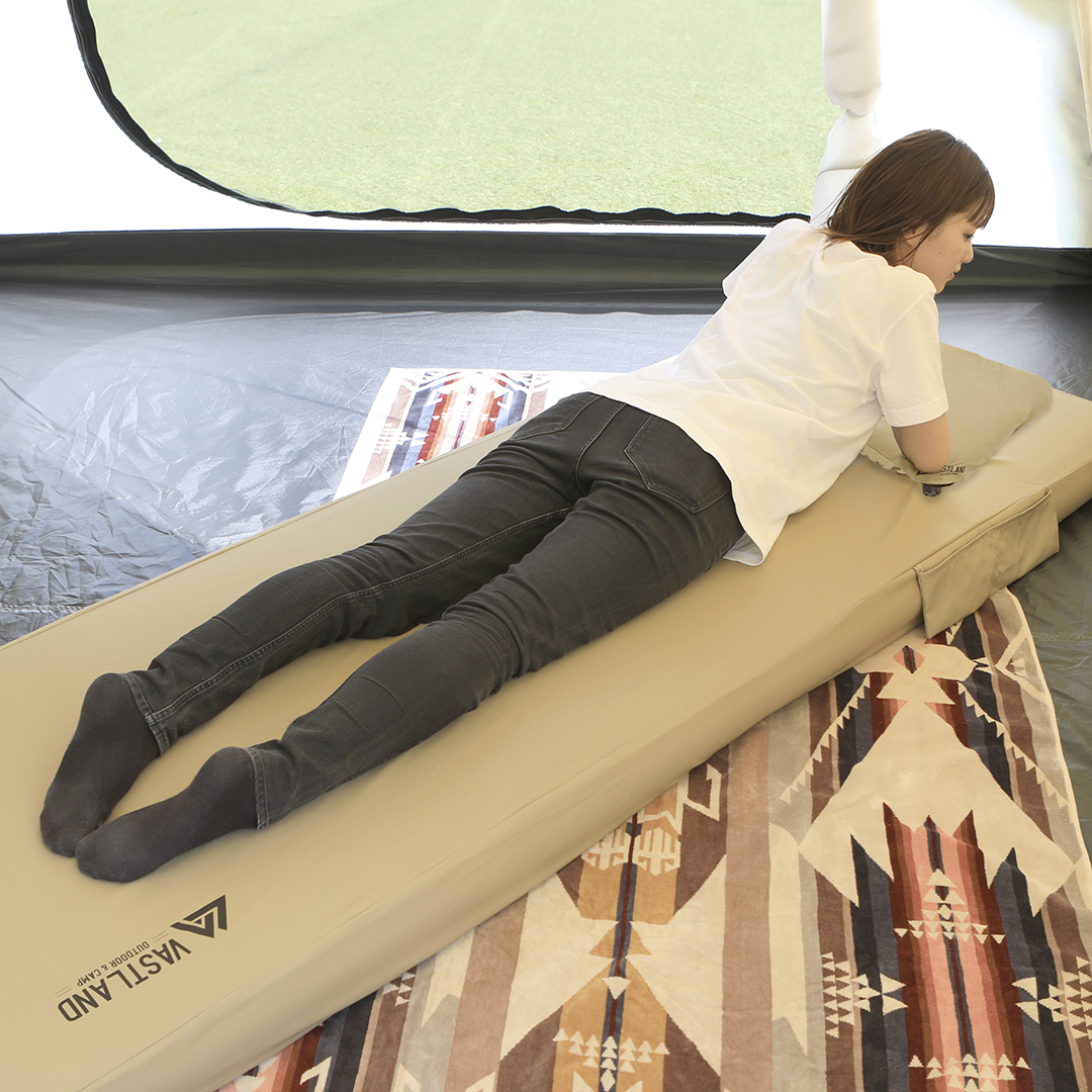 キャンプフィット インフレーターマット 10cm_4