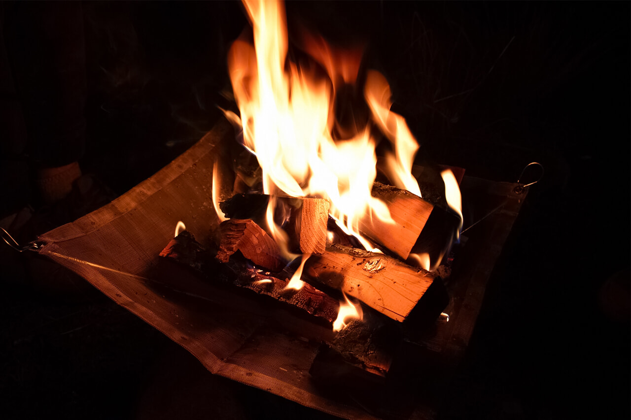 ヴァリエ焚き火