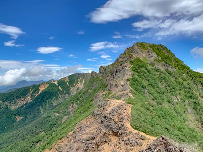 地蔵ノ頭からの景色ははっきりいって異次元のパノラマビュー