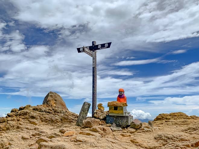 地蔵ノ頭に到着です
