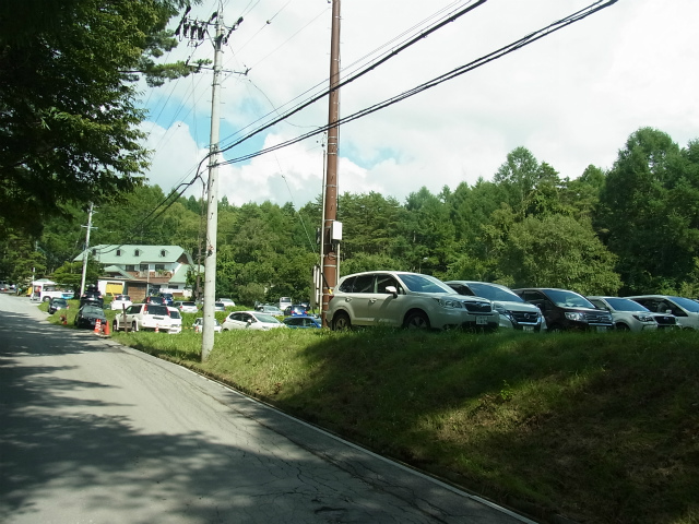 美濃戸口(みのとぐち)駐車場