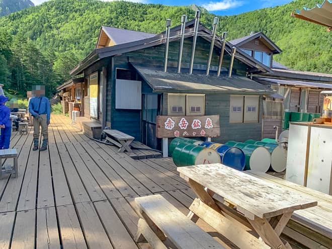 赤岳鉱泉は他の山小屋と比べて大変設備が充実している