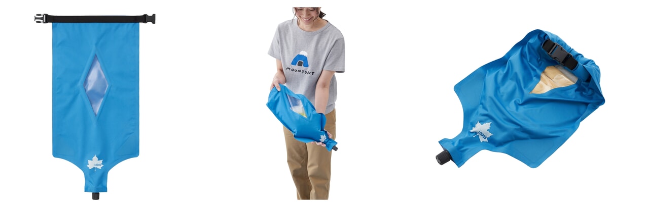 LOGOS シェイク洗濯袋・mini_3