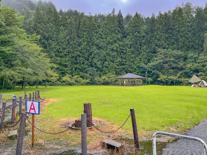 たびのCAMPING BASE加美ゆーらんどのAサイト